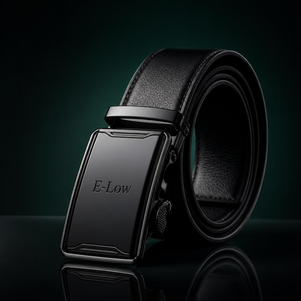 Ratchet Leather Belt